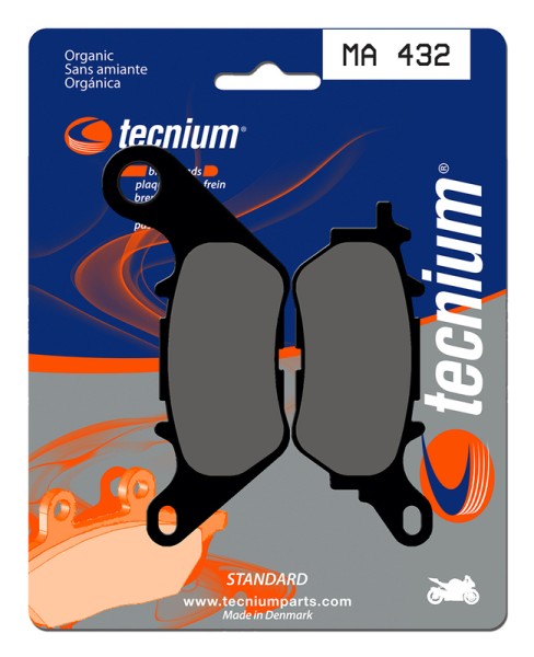 Tecnium Street Organische Bremsbeläge - MA432