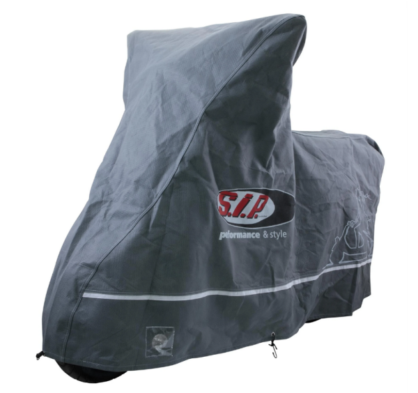 Faltgarage Indoor PREMIUM 2.0 für Vespa ET2/​ET4/​LX/​LXV/​S/​Primavera/​Sprint, Größe L, grau