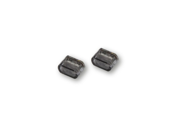 HIGHSIDER Smart Module-2 LED Blinker-Modul Linse Rauchgrau (Paar), Hinten