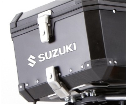 Suzuki Logo - Koffersatz "Alu Box" für Suzuki V-Strom 650 BJ. 2012-2016
