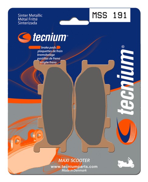 Tecnium Maxi Scooter Sintermetall Bremsbeläge - MSS191