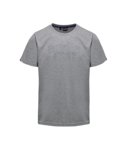 Aprilia T-Shirt Racing Herren grau