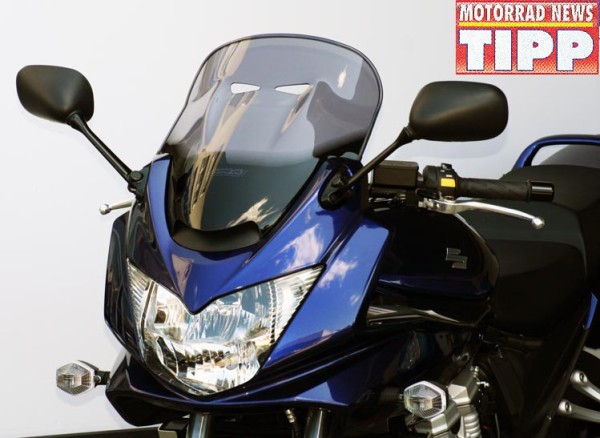 Touring screen MRA &quot;T&quot; for SUZUKI GSF 650 S / 1200 S / 1250 S