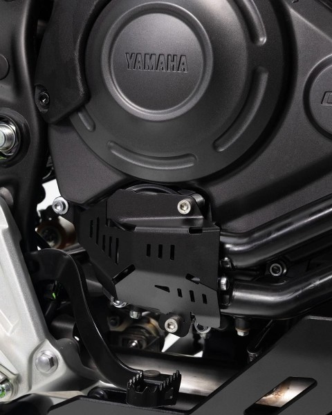 Wasserpumpenabdeckung schwarz für Yamaha Ténéré 700