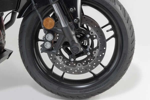 SW-Motech Sturzpad-Kit für Vorderachse schwarz für Yamaha MT-09 /SP, XSR 900, XT 1200 Z