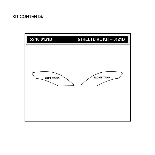 Stompgrip schwarz, Volcano, für Honda GL1800 Valkyrie, 2013-2015