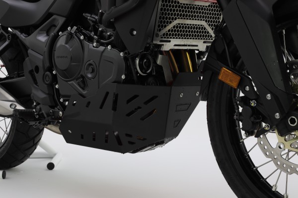 Motorschutzplatte aus Aluminium für Honda XL 750 Transalp (23-24), schwarz