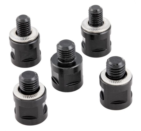 Spiegeladapter RIZOMA "Direct Mount" für Vespa, schwarz eloxiert