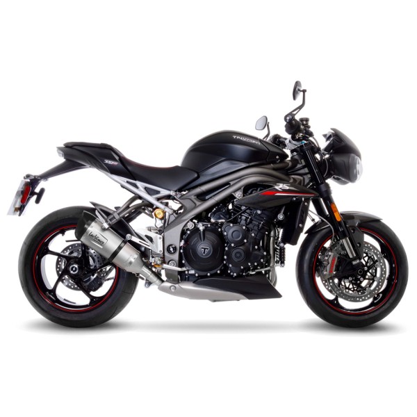 LeoVince Auspuffanlage Factory S, Titan, Slip On für Triumph Speed Triple 1050 RS / S (18-19)