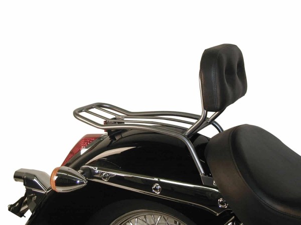 Solorack mit Rückenlehne chrom für Honda VT 750 C Shadow (08-16) Hepco & Becker