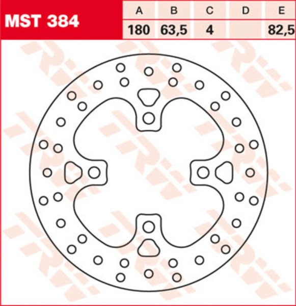 TRW Lucas Bremsbacken MCS833