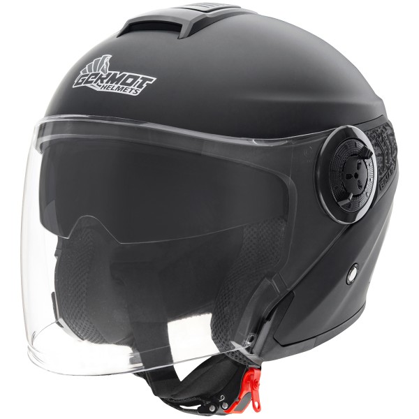 Germot Helm GM 660, matt-schwarz