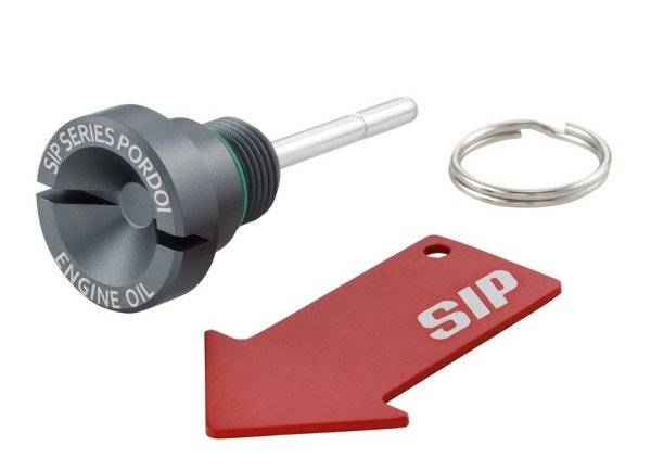 Öleinfüllschraube Motoröl für Vespa, grau matt