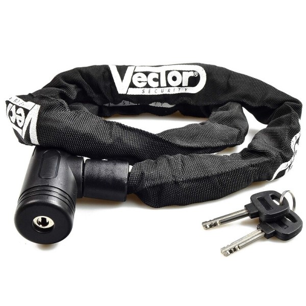 VECTOR Kettenschloss Ø 8mm/1,2m