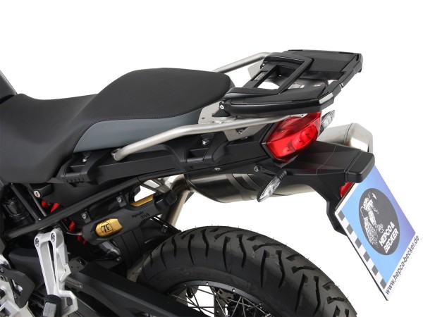 Easyrack Topcase-Träger für Kombination mit Original-Zubehörbrücke schwarz für BMW F 850 GS