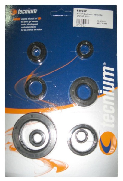 Tecnium Satz Motor-Simmerringe