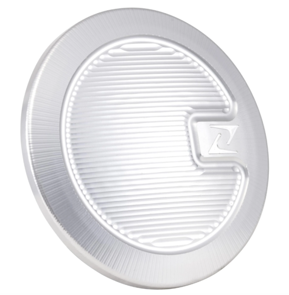 Staubschutzkappe Bremstrommel/Radnabe vorne für Vespa, silber