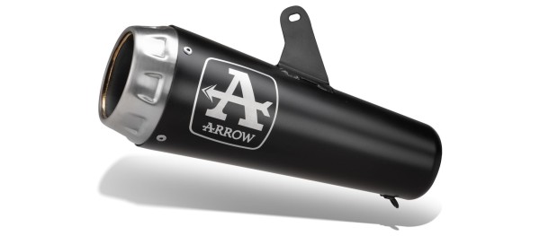 ARROW Auspuff PRO RACE DARK Slip-On NiChrome schwarz für Honda CBR 500 R (24-)