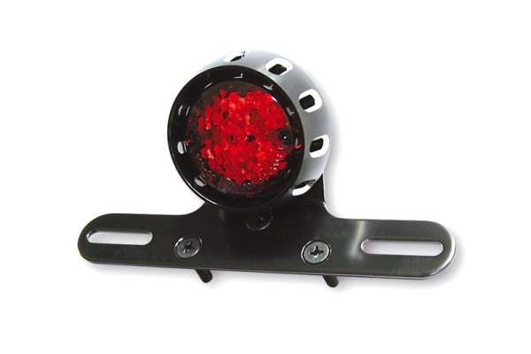 HIGHSIDER smart Miles LED Rücklicht Schwarz E-Geprüft (1Stck)