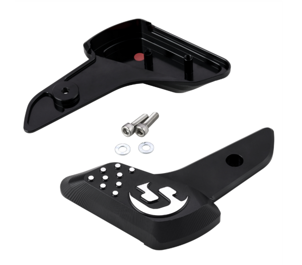 Fußrasten rechts und links für Vespa Primavera /​Sprint 50-150ccm 2T/​4T AC, schwarz