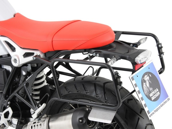 Seitenkofferträger festverschraubt schwarz für BMW R nineT Pure (17-23) Hepco & Becker
