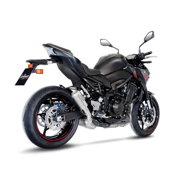 LeoVince Auspuffanlage LV 10 für Kawasaki Z 900, Edelstahl silber, slip on, Euro4+5, E-Gutachten